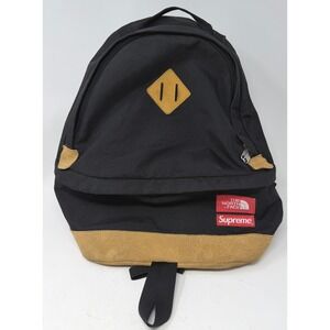 Supreme The North Face Backpack Mens OS Black Tan Suede Base Daypack